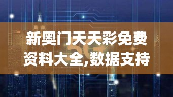 新奥门天天彩免费资料大全,数据支持方案设计_苹果10.804