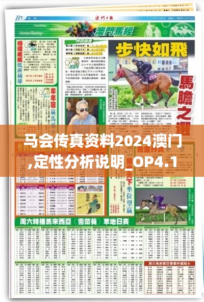 马会传真资料2024澳门,定性分析说明_OP4.121