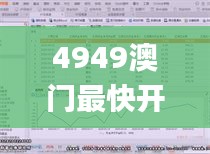 4949澳门最快开奖结果,深入分析解释定义_V版5.645