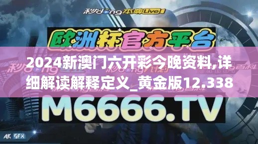 2024新澳门六开彩今晚资料,详细解读解释定义_黄金版12.338