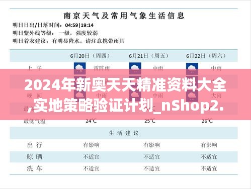 2024年新奥天天精准资料大全,实地策略验证计划_nShop2.714