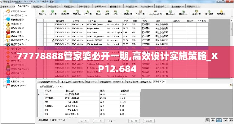 77778888管家婆必开一期,高效设计实施策略_XP12.684