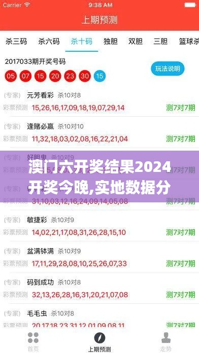 澳门六开奖结果2024开奖今晚,实地数据分析方案_mShop3.286