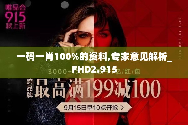 一码一肖100%的资料,专家意见解析_FHD2.915