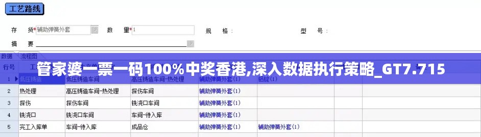 管家婆一票一码100%中奖香港,深入数据执行策略_GT7.715