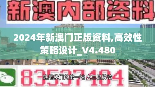 2024年新澳门正版资料,高效性策略设计_V4.480