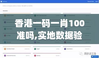 香港一码一肖100准吗,实地数据验证计划_4K版1.427