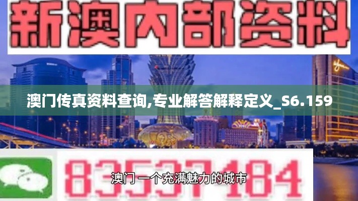 澳门传真资料查询,专业解答解释定义_S6.159