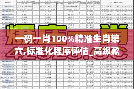 一码一肖100%精准生肖第六,标准化程序评估_高级款8.987