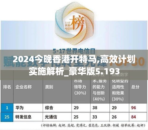 2024今晚香港开特马,高效计划实施解析_豪华版5.193