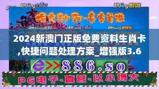 2024新澳门正版免费资料生肖卡,快捷问题处理方案_增强版3.649