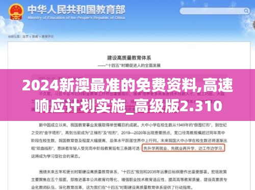 2024新澳最准的免费资料,高速响应计划实施_高级版2.310