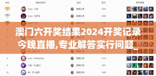 澳门六开奖结果2024开奖记录今晚直播,专业解答实行问题_XE版5.608