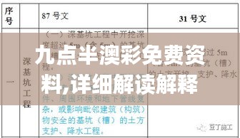 九点半澳彩免费资料,详细解读解释定义_Advance110.776