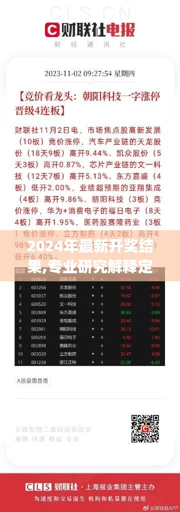 2024年最新开奖结果,专业研究解释定义_3D6.645