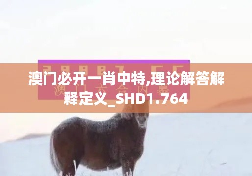 澳门必开一肖中特,理论解答解释定义_SHD1.764