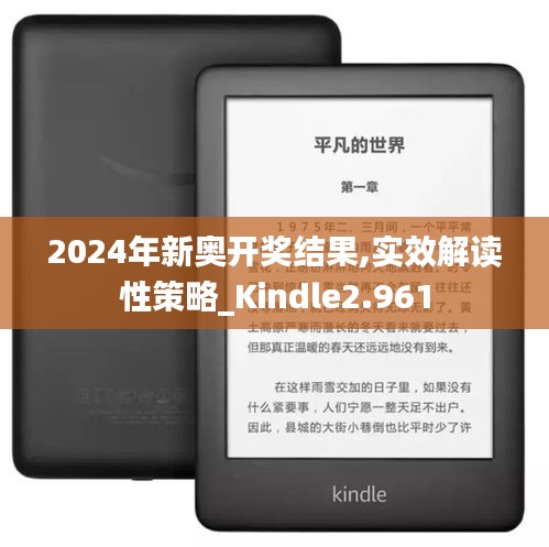 2024年新奥开奖结果,实效解读性策略_Kindle2.961