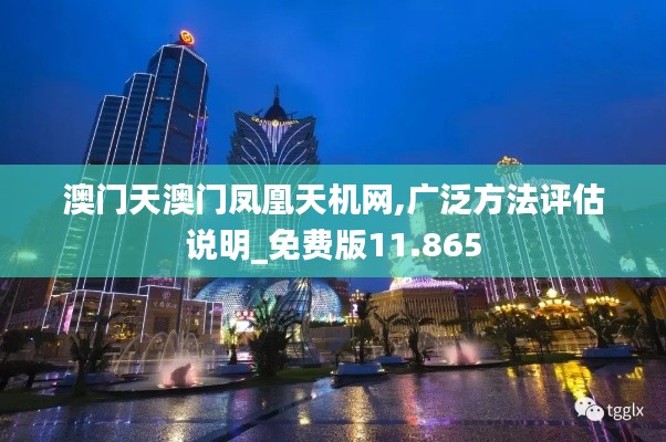 澳门天澳门凤凰天机网,广泛方法评估说明_免费版11.865