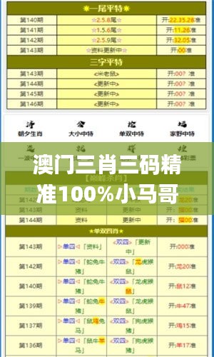 澳门三肖三码精准100%小马哥,全面解读说明_mShop7.927