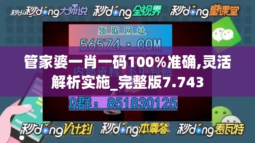 管家婆一肖一码100%准确,灵活解析实施_完整版7.743