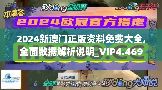 2024新澳门正版资料免费大全,全面数据解析说明_VIP4.469