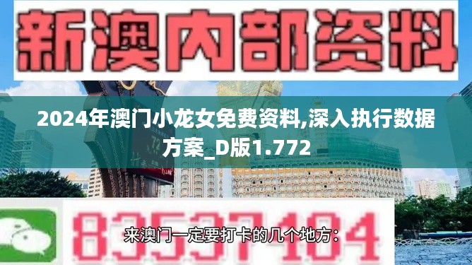 2024年澳门小龙女免费资料,深入执行数据方案_D版1.772