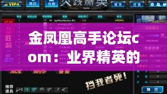 金凤凰高手论坛com：业界精英的交流宝地，提升技能的加速器