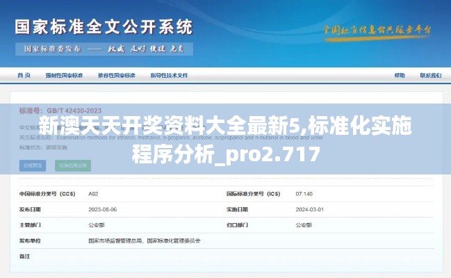 新澳天天开奖资料大全最新5,标准化实施程序分析_pro2.717