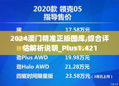 2024澳门精准正版图库,综合评估解析说明_Plus1.421