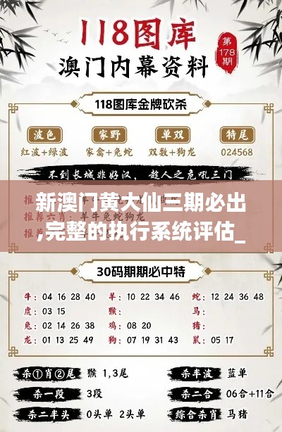 新澳门黄大仙三期必出,完整的执行系统评估_Q2.496